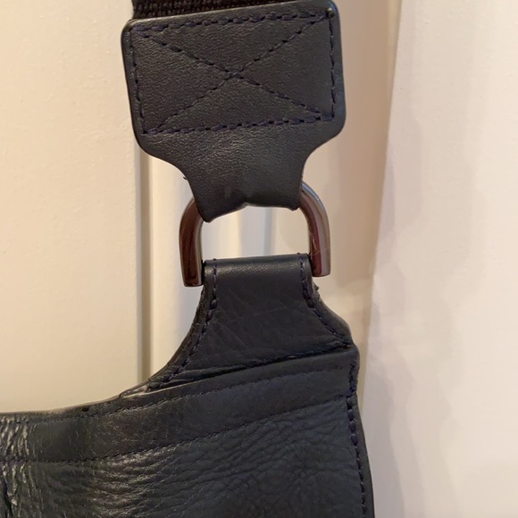 Mulberry Navy leather Antony bag - Picture 6 of 14